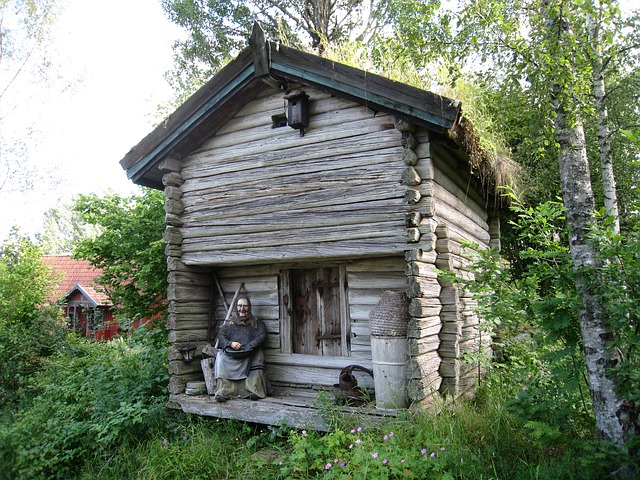 En ensam gammal kvinna